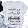 I’m A Baseballaholic On The Road To Recovery Shirt