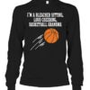 I’m A Bleacher Sitting Loud Cheering Basketball Grandma Shirt