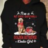 I’m A Hot Cocoa, Christmas &amp Golden Retriever Kinda Girl Christmas Shirt