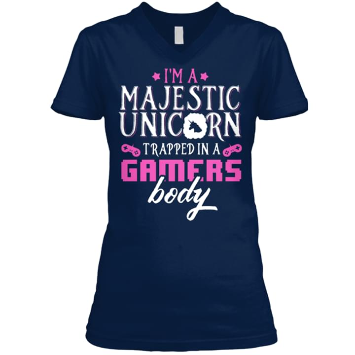 I'm A Majestic Unicorn Trapped In A Gamer's Body Stars Game Controller Shirt I'm A Majestic Unicorn Trapped In A Gamer's Body Stars Game Controller Shirt