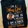 I’m A May Girl I’m Not A One In A Million Kind of Girl, Taurus Zodiac T-Shirt