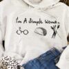I’m A Simple Woman Harry Potter Taco Giraffe Hoodie