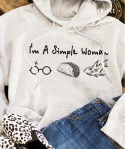 I’m A Simple Woman Harry Potter Taco Shark Hoodie I’m A Simple Woman Harry Potter Taco Shark Hoodie