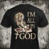 I’m All In God Jesus Cards Hand Coins The Holy Cross Shirt