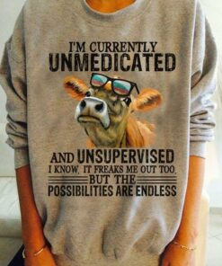 I’m Curretly Unmedicated And Unsupervised Shirt