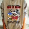 I’m Dying To Know How It Ends No I Have To Read Slowly I Don’t Want It To End Sleepy Owl Reading Books Shirt