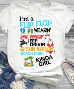 I’m Flip Flop Wearn Wine Shirt