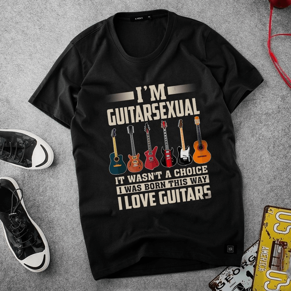 I'm Guitarsexual Guitar Player T-Shirt I'm Guitarsexual Guitar Player T-Shirt