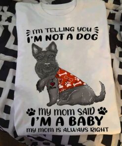 I’m Not A Dog I’m A Baby Lowchen Dog Mother’s Day Gifts For Puppy Owners And Dog Lovers Shirt