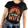 I’m Not A Witch I’m Your Wife Creepy Tree House Witches Halloween Shirt
