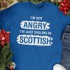 I’m Not Angry I’m Just Smiling In Scottish Scotland Shirt