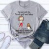 I’m Not Only The Sweet Girl Next Door I’m The Crazy Basset Hound Lady Down The Street Shirt