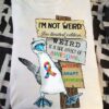 I’m Not Weird I’m Limited Edition Weird Is A Side Effect Of Awesome Accept Adapt Advocate Puzzle Ribbon Bird Shirt