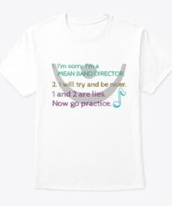 I’m Sorry I’m A Mean Band Director Shirt