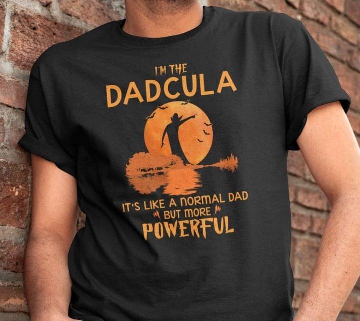 I'm The Dadcula It's Like A Normal Dad But More Powerful Dracula Moon Bats Halloween Shirt I'm The Dadcula It's Like A Normal Dad But More Powerful Dracula Moon Bats Halloween Shirt