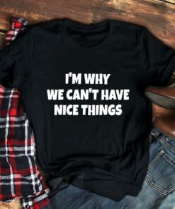 I’m Why We Can’t Have Nice Things Shirt