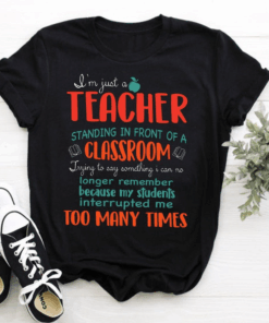 I’m just a Teacher standing in front of a Classroom T-Shirt