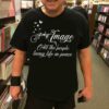 Image All The People Living Life In Peace Shirt