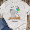 In A World Where You Can Be Anything Be Kind Elephant Dog Shirt