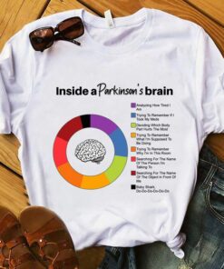 Inside A Parkinson’s Brain Colorful Cycle Different Functions Shirt