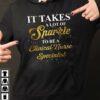 It Takes A Lot Of Sparkle To Be A Clinical Nurse Specialist Hoodie