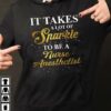 It Takes A Lot Of Sparkle To Be A Nurse Anesthetist Hoodie