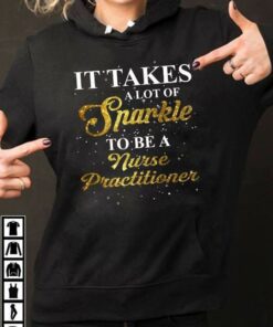 It Takes A Lot Of Sparkle To Be A Nurse Practitioner Hoodie
