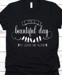 It’s A Beautiful Day To Leave Me Alone T-Shirt Sweatshirt Hoodie
