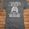 It’s My Wife’s Jeep I’m Just The Mechanic Shirt