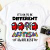 It’s OK To Be Different Autism Awareness Cute Game Characters Shirt