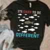 Its Okay to be Different, Autism Fish T-Shirt
