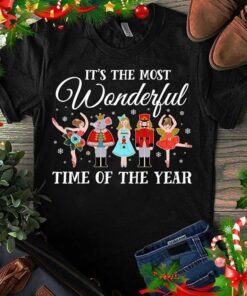 It’s The Most Wonderful Time Of The Year Christmas Nutcracker Faries Girl Mouse Shirt
