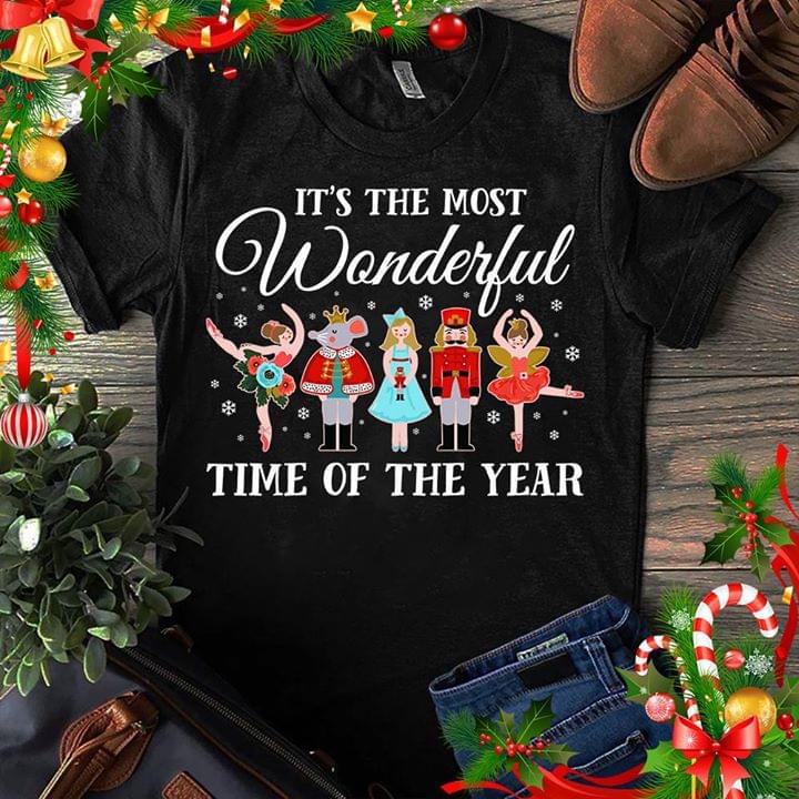 It's The Most Wonderful Time Of The Year Christmas Nutcracker Faries Girl Mouse Shirt It's The Most Wonderful Time Of The Year Christmas Nutcracker Faries Girl Mouse Shirt