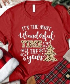 It’s The Most Wonderful Time Of The Year Christmas Tree Shirt