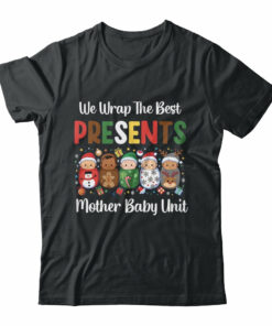 Mother Baby Nurse Christmas Mom Baby Nursing Groovy Lover