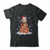 Pizza Snowman Santa Hat Christmas Pizza Party Funny Xmas