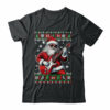 Santa Claus Playing Guitar Musician Guitarist Ugly Christmas
