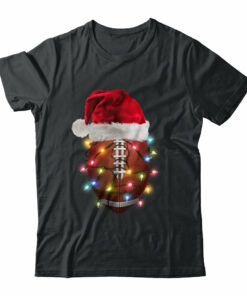 Santa Sports Design For Men Boys Christmas Football Player
