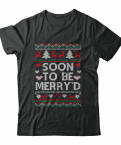 Soon To Be Merry’d Engaged Couples Matching Ugly Christmas