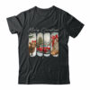 Vintage Town Cowgirl Highland Cow Girl Merry Christmas