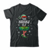 Xmas Family Matching Women Mom The Sassy Elf Christmas