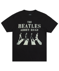 Abbey Road Sign Black T-Shirt