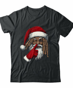 African American Afro Santa Claus Christmas Party Decor
