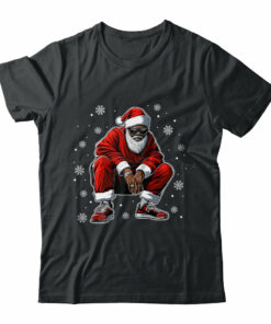 African American Christmas Xmas Afro Santa Claus Men
