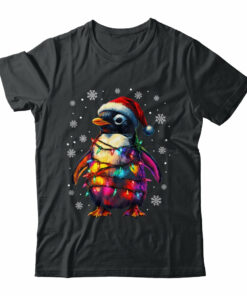 Animal Design Penguin Christmas Light Penguin Satan Hat