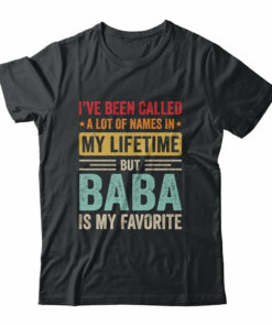Baba Is My Favorite Name Funny Father’s Day Baba