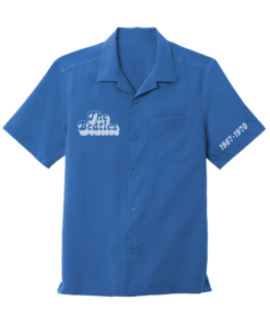 Blue 1967-1970 Button Down Camp Shirt