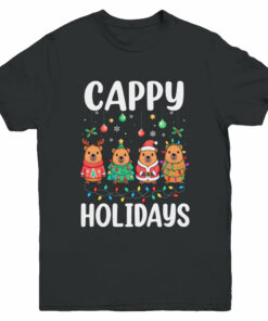 Cappy Holidays Capybara Christmas Boy Girl Rodent Animal