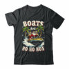 Christmas Funny Santa Boats And Ho Ho Hos Boat Captain Men