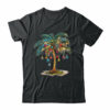 Christmas Palm Tree Women Funny Hawaiian Beach Tropical Xmas